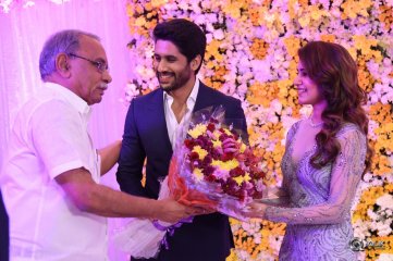 Celebs At Samantha Naga Chaitanya Wedding Reception